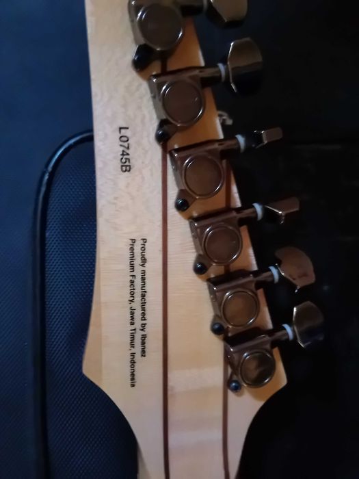 Guitarra Elétrica Ibanez RG870QMZ (usada) e Estojo