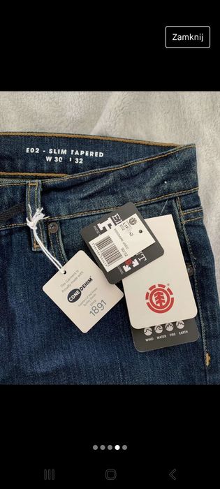 Nowe Spodnie Element Flex