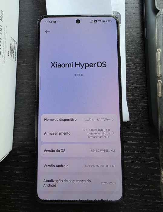 Xiaomi 14T pro - NOVO - 12gb/256gb