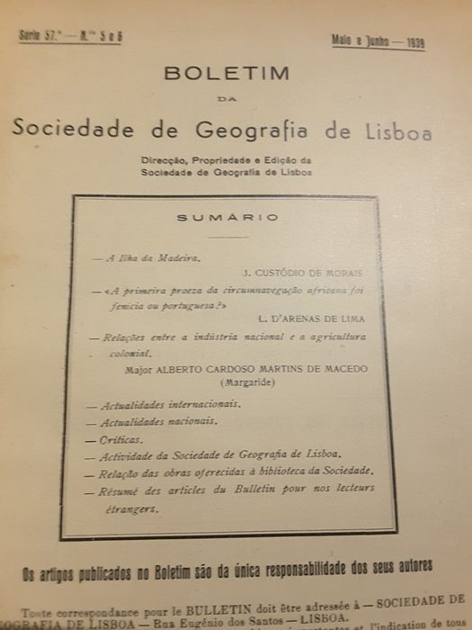 Ilha da Madeira / Sul de Angola/ O Instituto Agrícola / Buçaco