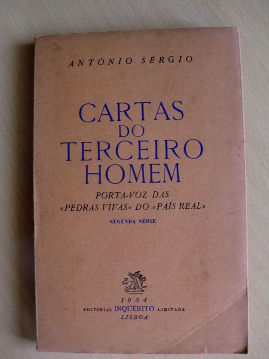Cartas do Terceiro Homem
de António Sérgio
