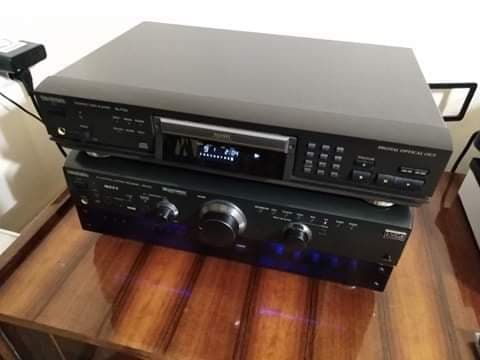 Wieża Technics AX7, CD oraz kolumny