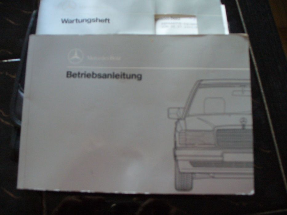 Książka instrukcja obsługi Mercedes W201 190D