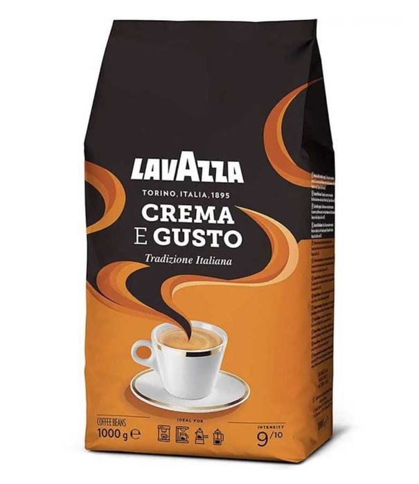 Зернова кава Lavazza Qualita Rossa, Crema e Gusto Tradizione Italiana