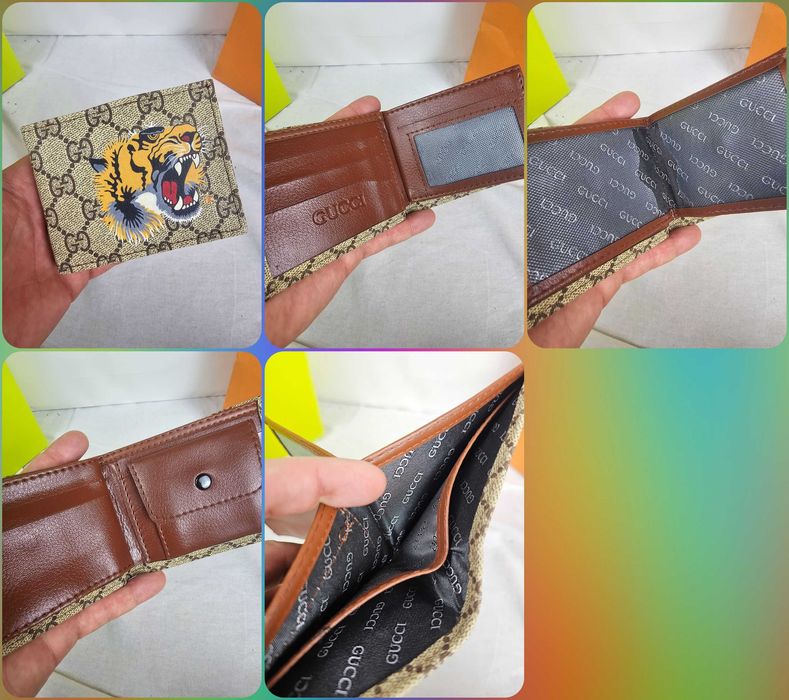 Portfel męski goyard nowy gucci premium