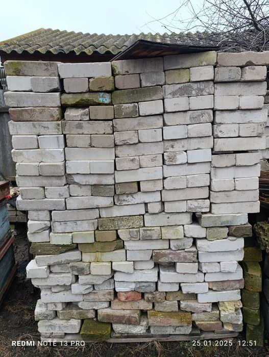 Кірпич делікатний одинарний,полуторний