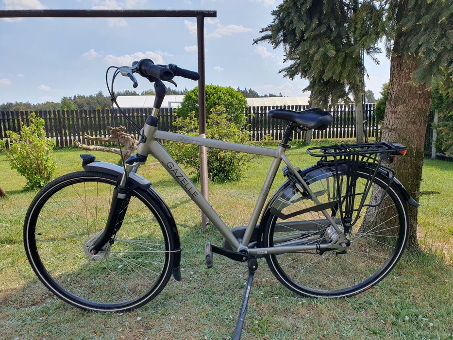 Gazelle Paris C7 + szary Matt rama 53cm rok 2024