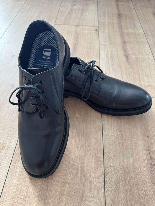 Туфлі G-Star Raw - чорні дербі