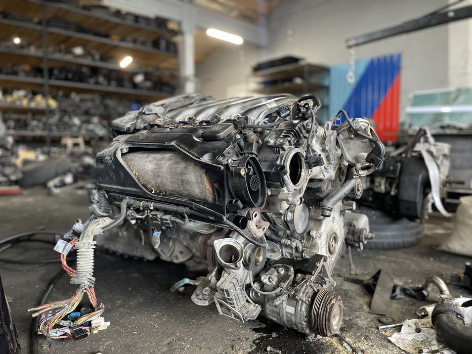 Навеска Двигатель навісне двигуна BMW E60 E61 E90 E91 E53 E83 M57N2 3.0 АКПП БМВ