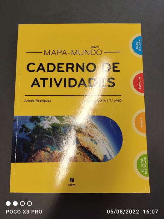 Cadernos de atividades 7 ano