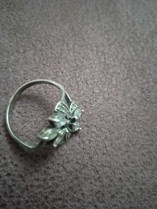 Перстень каблучка срібло