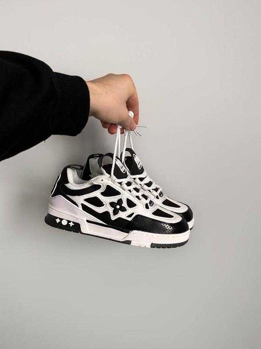 Кросівки Louis Vuitton Skate / Black / луі вітон скейт чорні лв свага