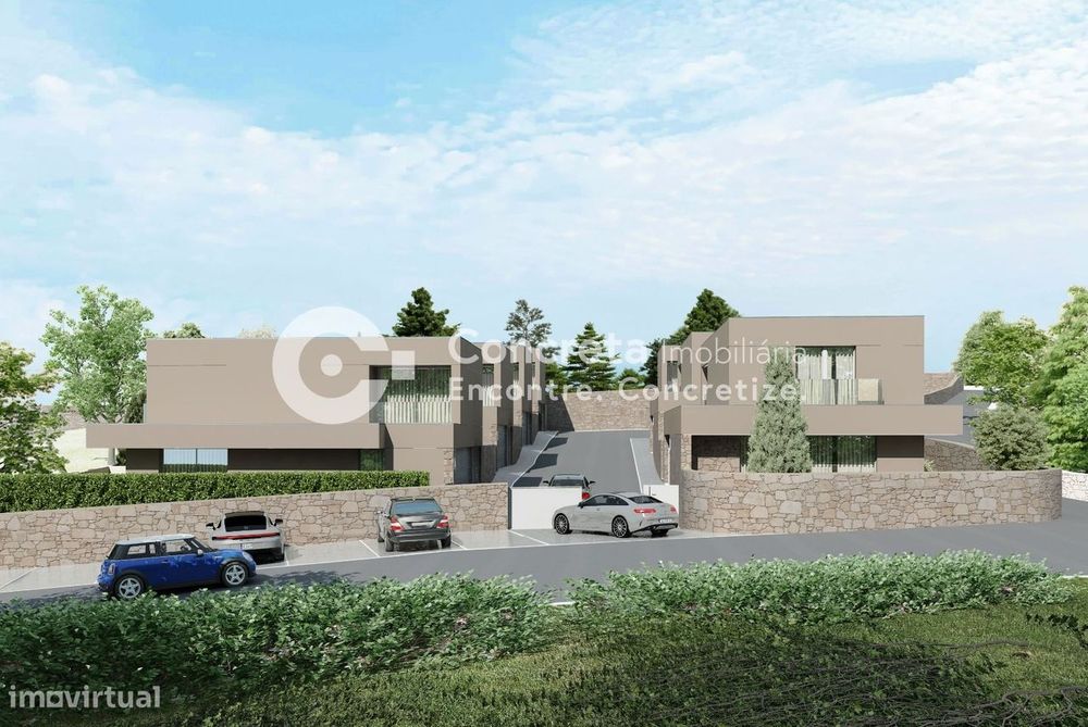Moradia T3 em condomínio fechado em Remelhe, Barcelos