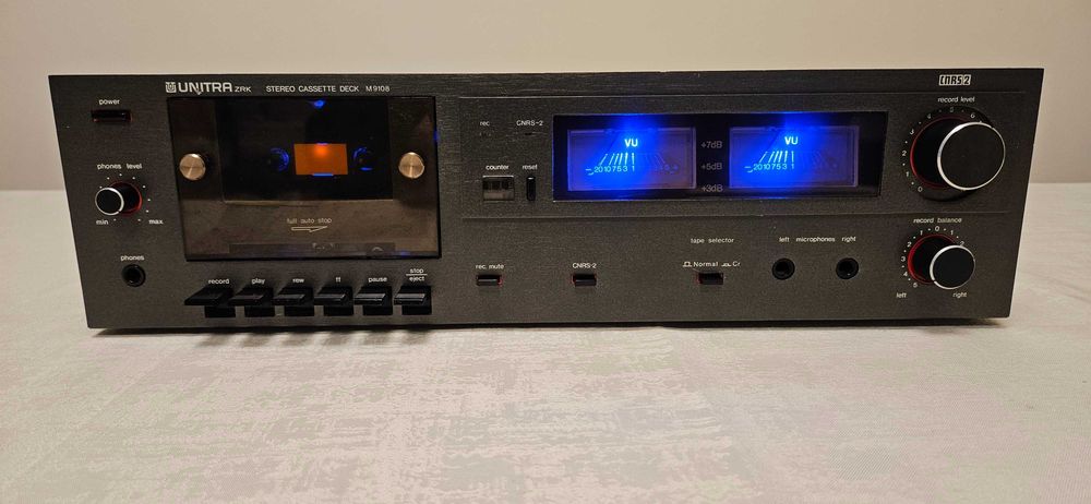 Unitra ZRK M9108 Stereo Cassette Deck Magnetofon Wrocław Fabryczna • OLX.pl