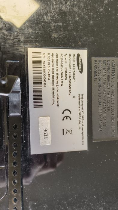 TV Samsung LE37A656A