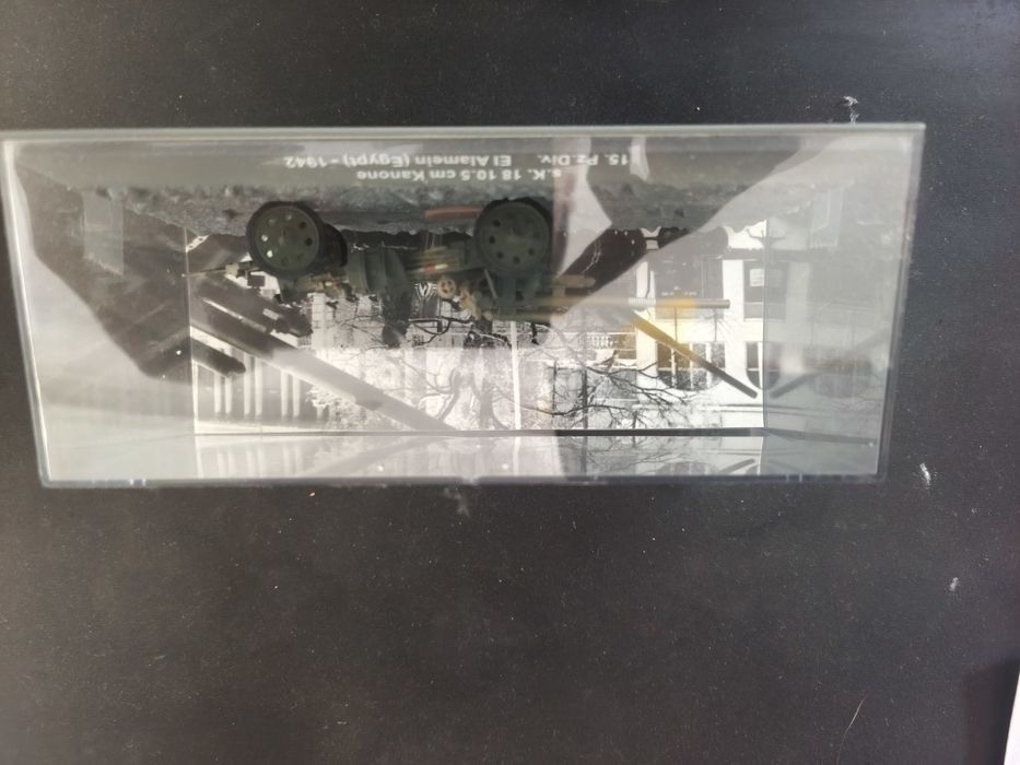 Miniatura Modelo anti tanque Alemão em caixa
