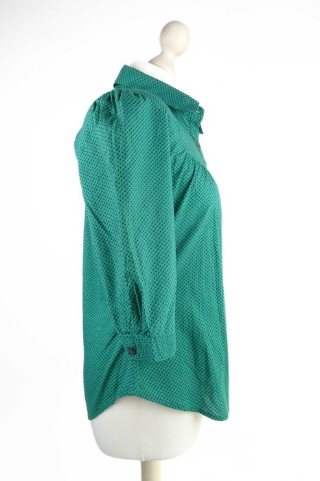 Koszula 3/4 rękaw, Vero Moda, zieleń, rozmiar M (38), bacic casual