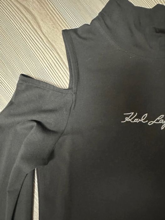 Karl Lagerfeld sukienka czarna S