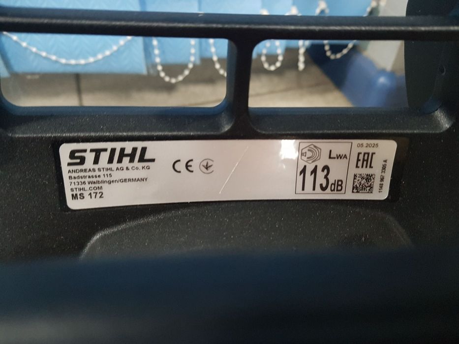 Пила Stihl MS 172  , Як нова.  Оригінал.