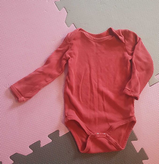 Body długi rękaw r.80