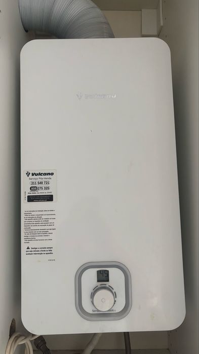 Esquentador vulcano ventilado
