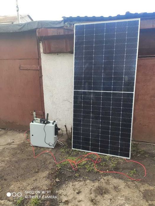 Мини солнечная станция для дома дачи, гаража -2 квт (б.у. 6 месяца): 35 ...