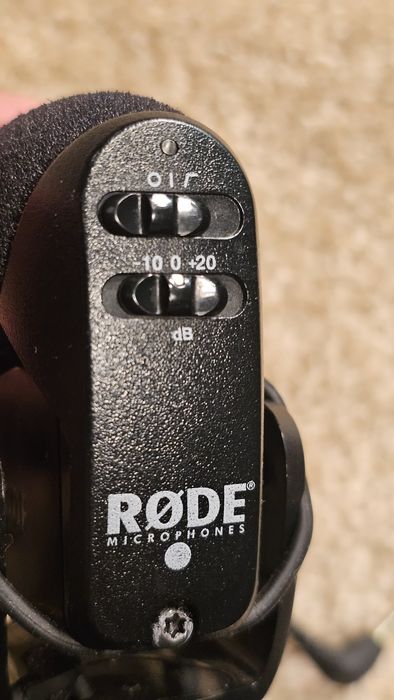 Microfone  rode para video