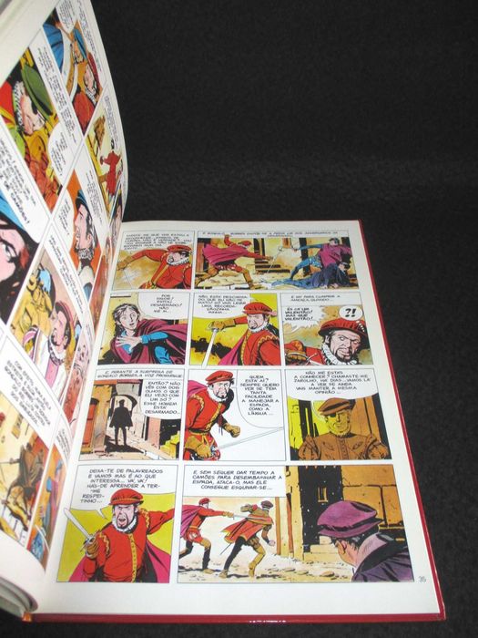 Livro BD Camões Carlos Alberto Santos