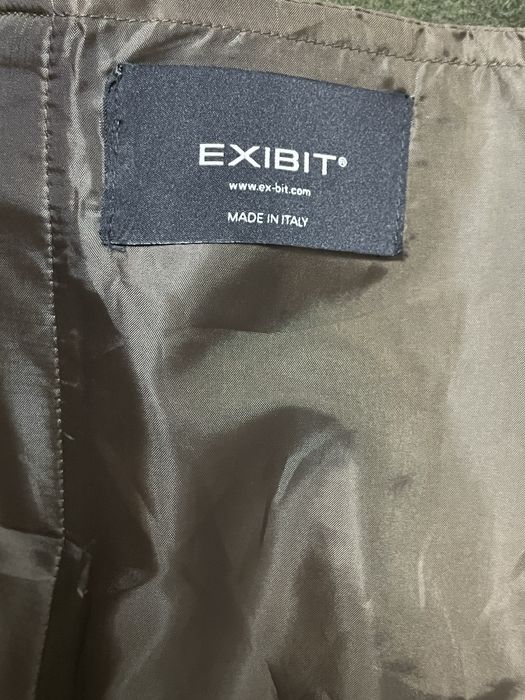 Оригінал EXIBIT пальто з Італії, шерсть, розмір 52