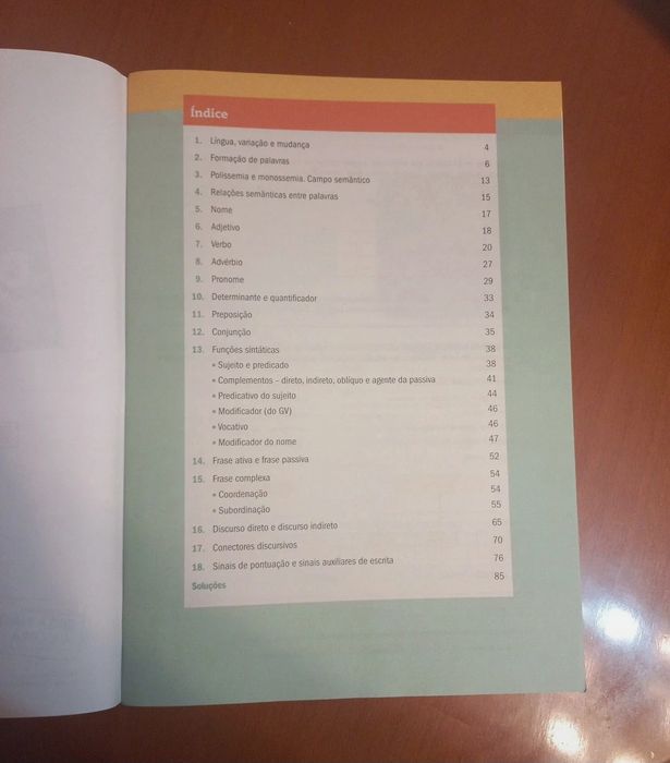 Caderno de atividades português 9° ano