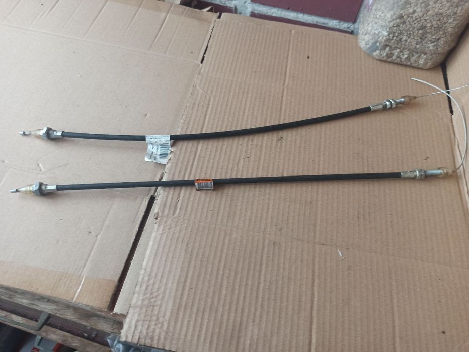 Трос педали газа, шланг раб.цилиндра сцепления, накладка на педаль