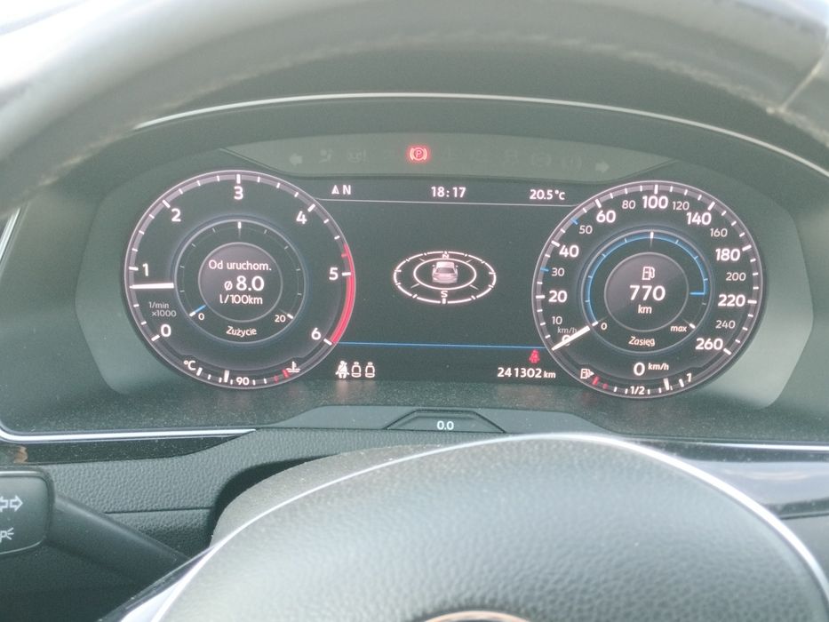 VW passat B8 2017r 1,6tdi 120KM