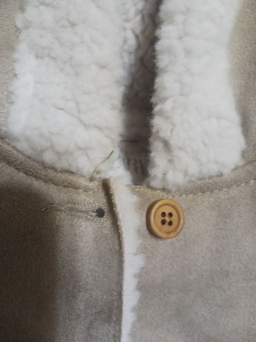 Casaco e gorro bebé zara