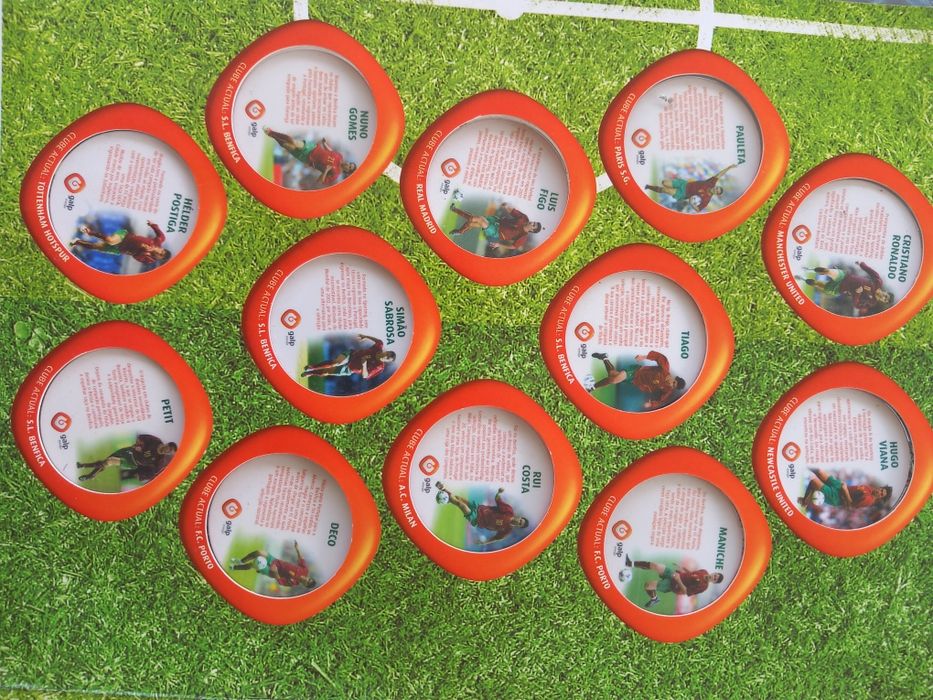 Colecção completa euro 2004.