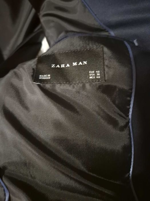 STUDNIÓWKA Garnitur męski w granatowym kolorze