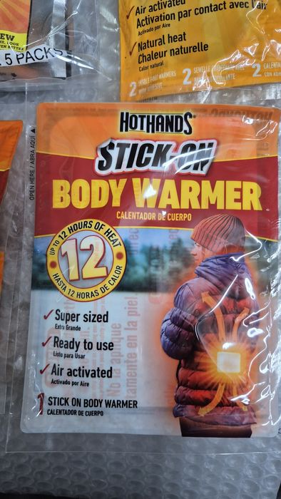 Ogrzewacze do rąk .