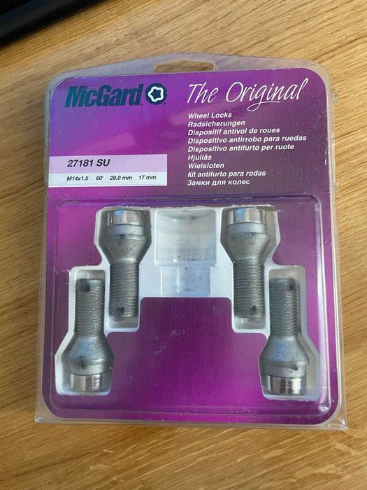 Гвинти фіксації обода колеса, секретки McGard 27181SU ! Читайте опис !