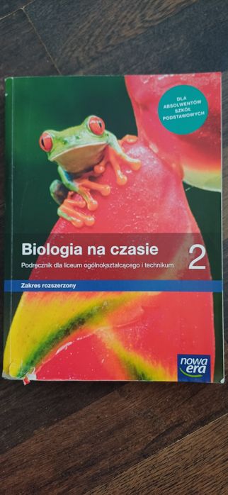 Podręcznik Biologia na czasie 2 liceum technikum zakres rozszerzony