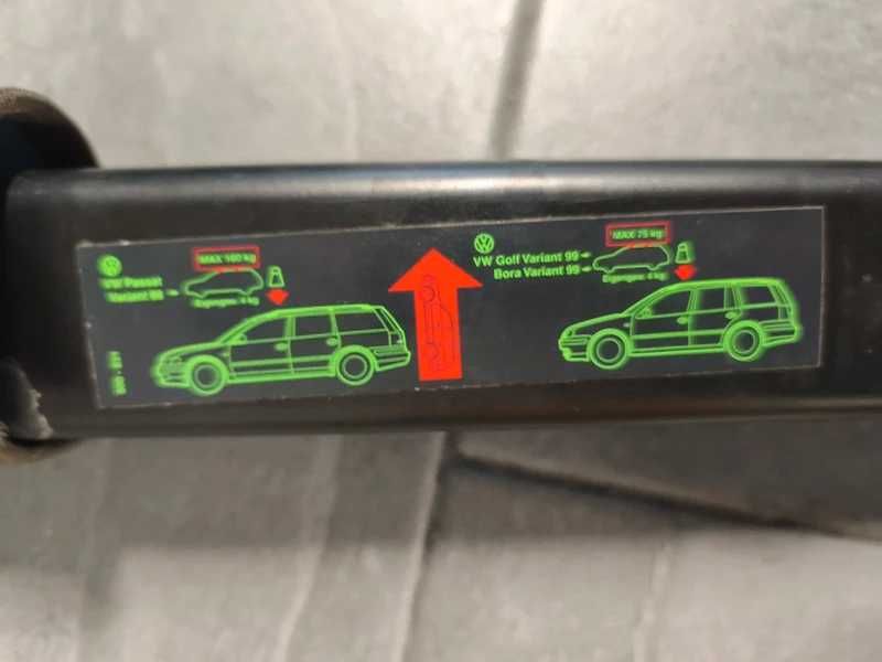 Barras tejadilho originais da VV Passat