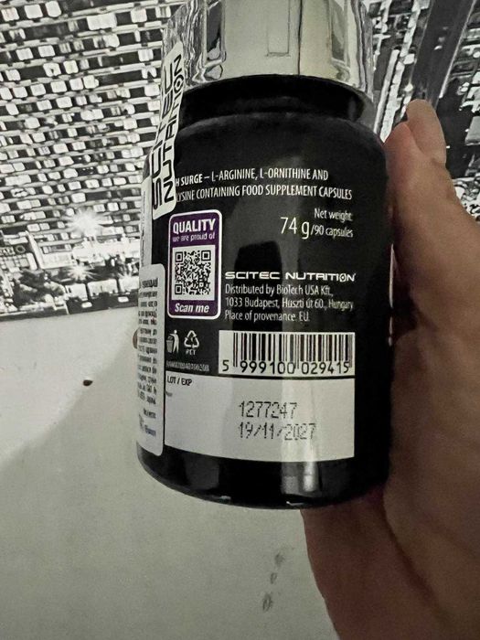 Амінокислоти Scitec Nutrition Gh surge 90 капсул