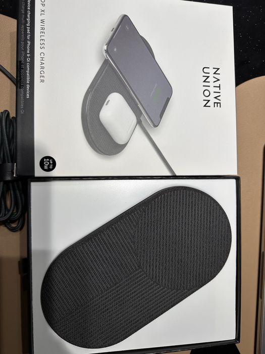 Бездротова зарядка Native Union XL на 2 пристрої