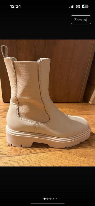 Sztyblety skórzane Gino Rossi 37