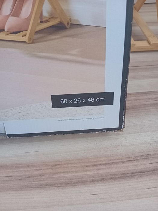 Półka składana bambusowa