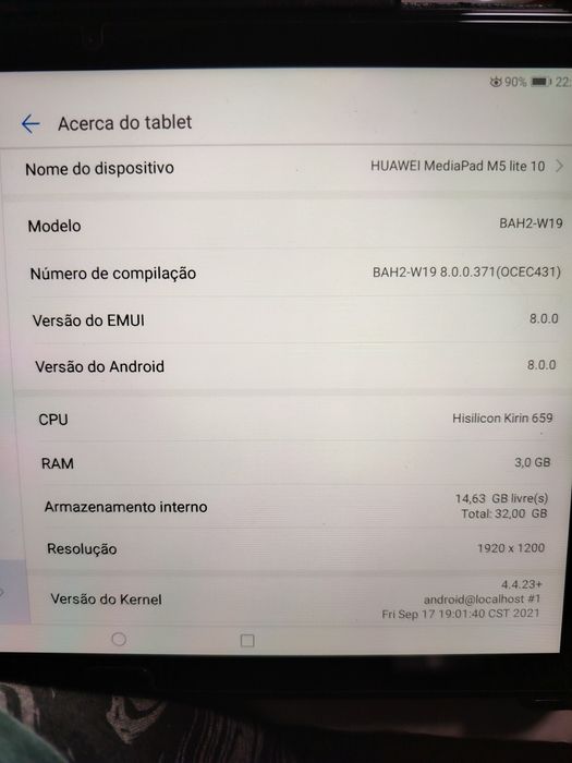 Huawei mediapad M5 lite