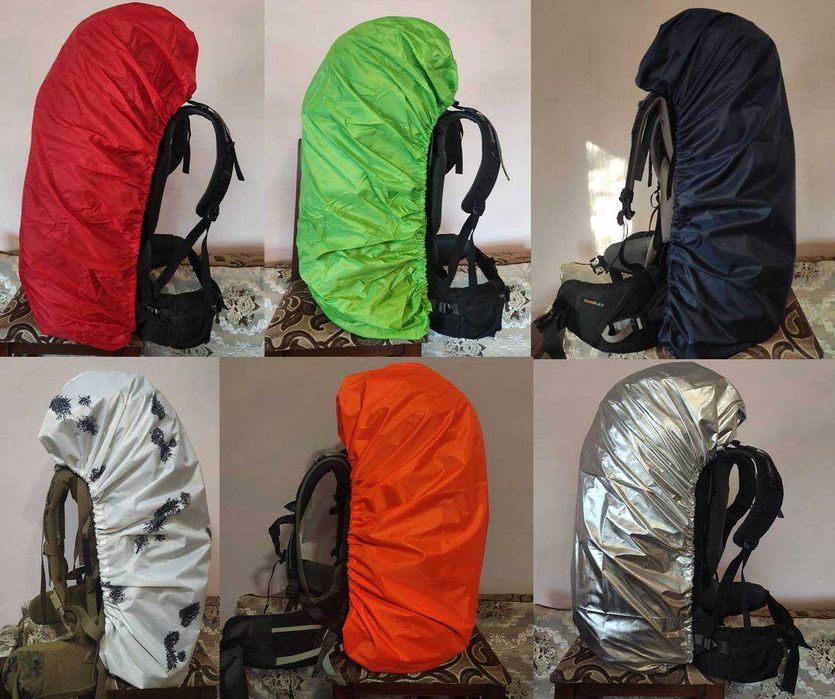 З колекції новий рейнковер пончо дощовик на рюкзак Rain Cover 55-90 л