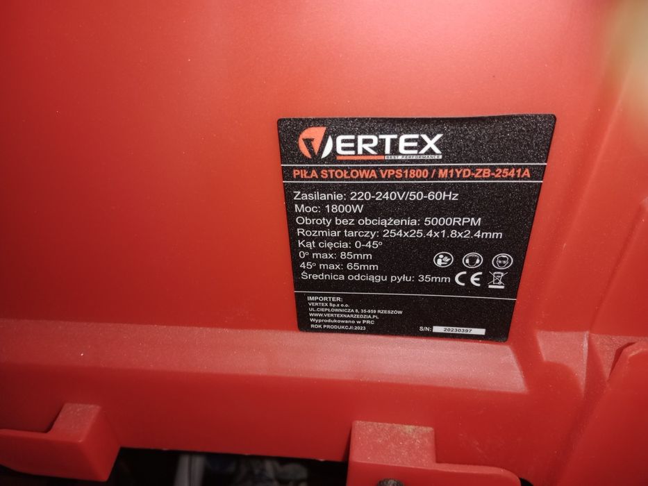 Pilarka stołowa tarczowa