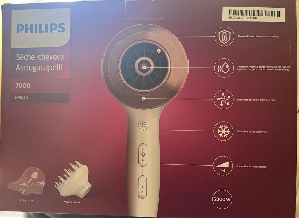 Secador de cabelo Philips