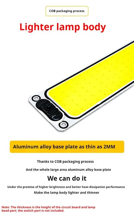 Led COB лампа 12 V