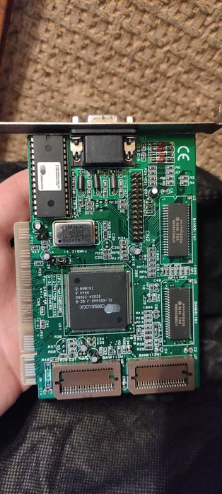 колекційна вінтажна відеокарта CIRRUS LOGIC CL-GD5440-J-QC-B PCI VGA