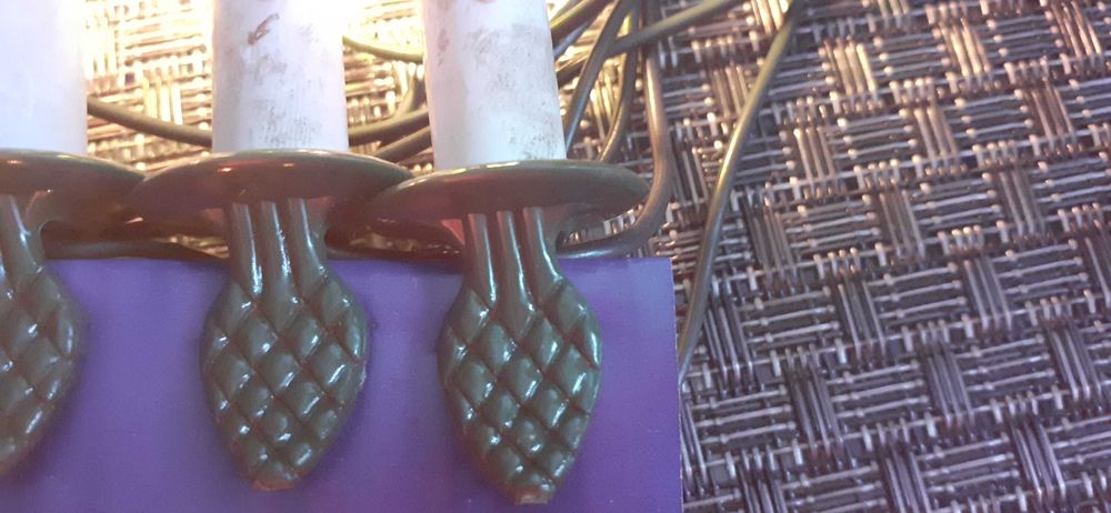 Lampki choinkowe swieczki z PRL -u